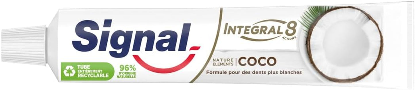 Integral 8 Dentifrice Nature Elements Coco 75Ml