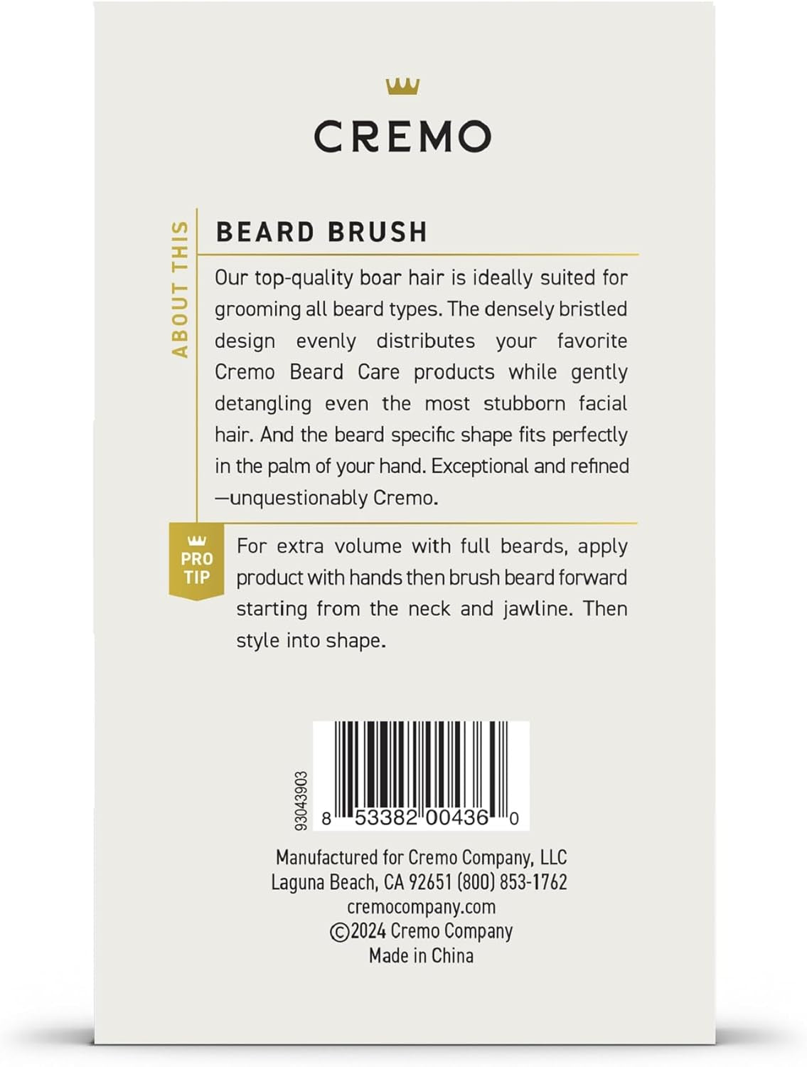 - Brosse À Barbe Pour Homme - En Sisal 100% Naturel
