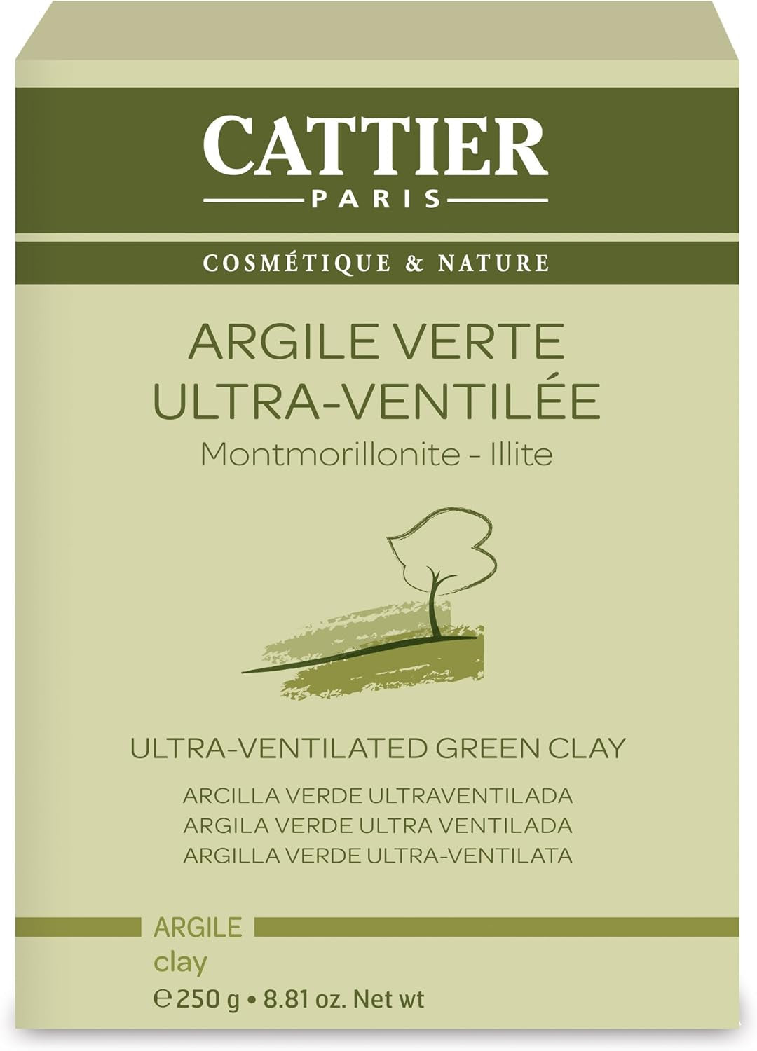 Vrac Argile Verte Ultra Ventilée 250 G