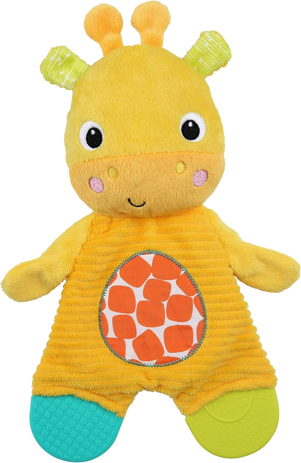 Snuggle & Teether Jouet De Dentition En Peluche Sans BPA - Girafe, Dès La Naissance