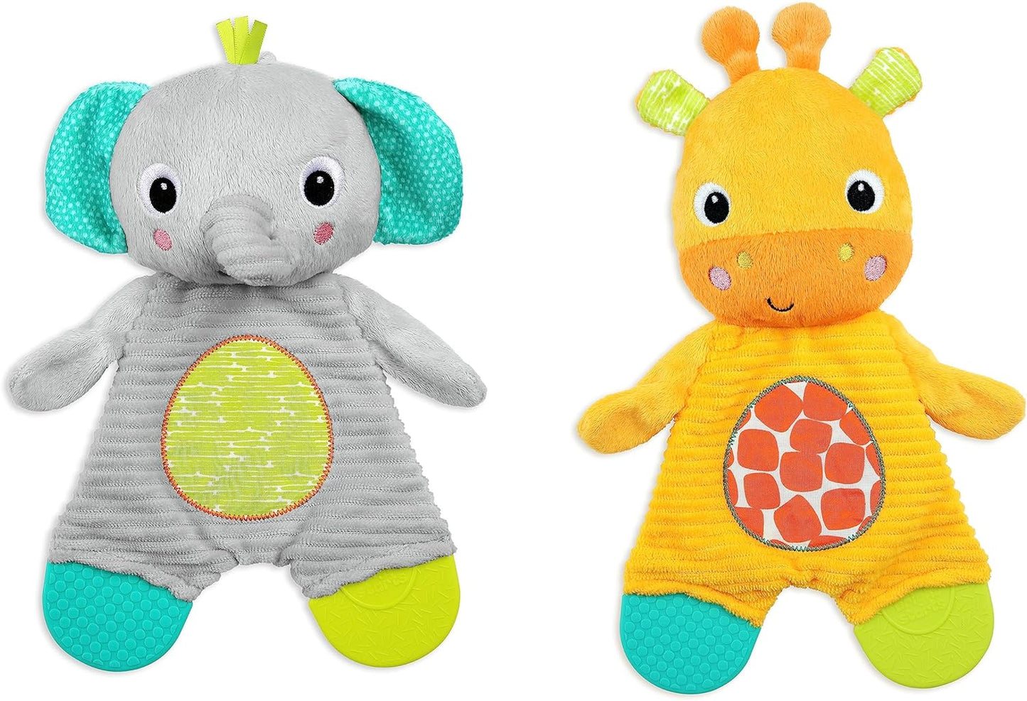 Snuggle & Teether Jouet De Dentition En Peluche Sans BPA - Girafe, Dès La Naissance