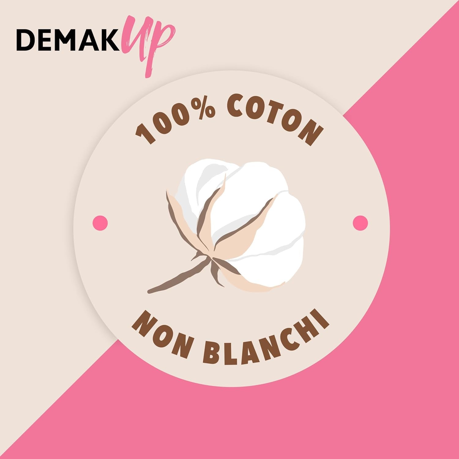 Cocoon Disques Cotons À Démaquiller - Visage Et Yeux - 100% Fibres De Coton Naturelles - 85 Cotons