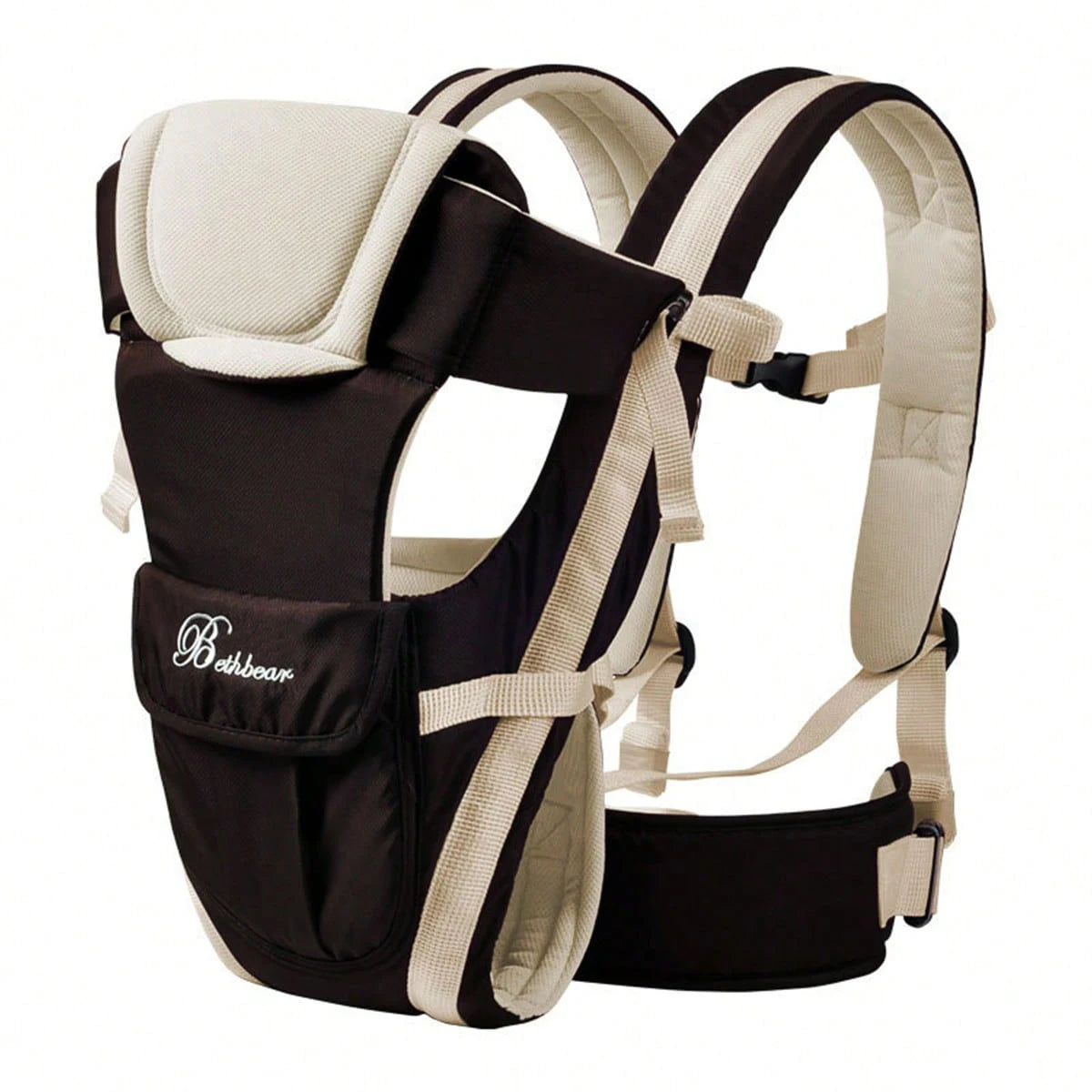 Baby Sling Carrier, 4-In-1 Ergonomic Baby Backpack Carrier, Easily Adjustable Baby Carrier Newborn to Toddler