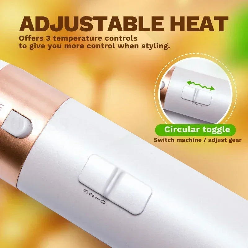 5 in 1 Hair Dryer Hot Comb Set Professional Curling Iron Hair Straightener Styling Tool for Dyson Airwrap Hair Dryer Household